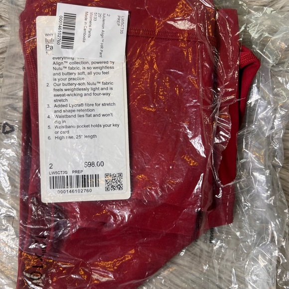 lululemon athletica Pants - NWT lululemon align leggings 25”